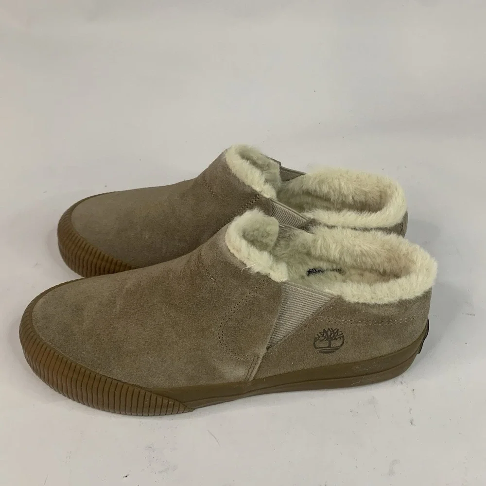 Timberland Womens Skyla‎ Bay 2 Warm Lined Premium Suede Clog-Shoe Size 8